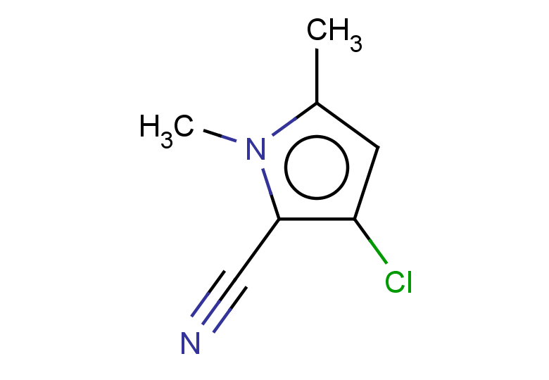 3-chloro-1,5-dimethyl-1H-pyrrole-2-carbonitrile