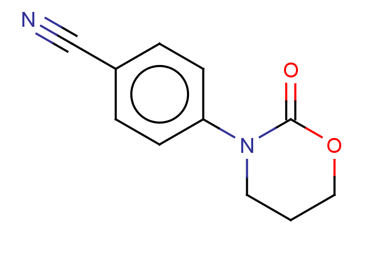 4-(2-oxo-1,3-oxazinan-3-yl)benzonitrile