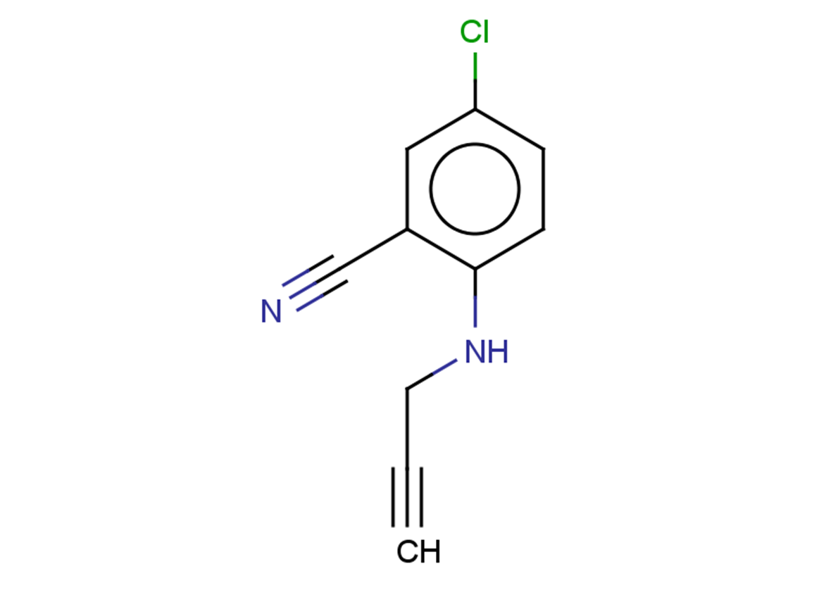 5-chloro-2-[(prop-2-yn-1-yl)amino]benzonitrile