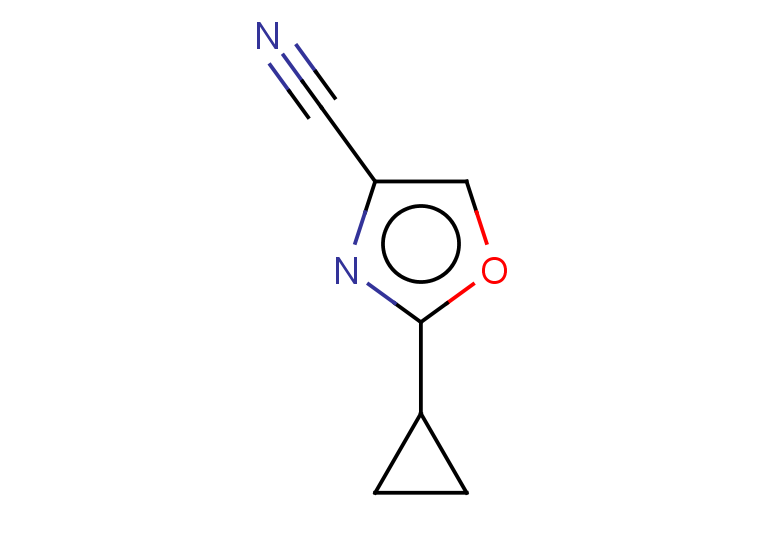2-cyclopropyl-1,3-oxazole-4-carbonitrile