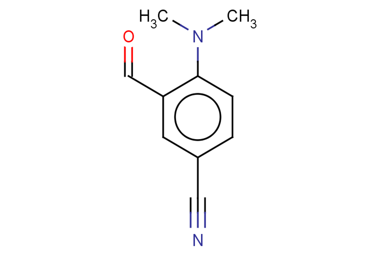 4-(dimethylamino)-3-formylbenzonitrile