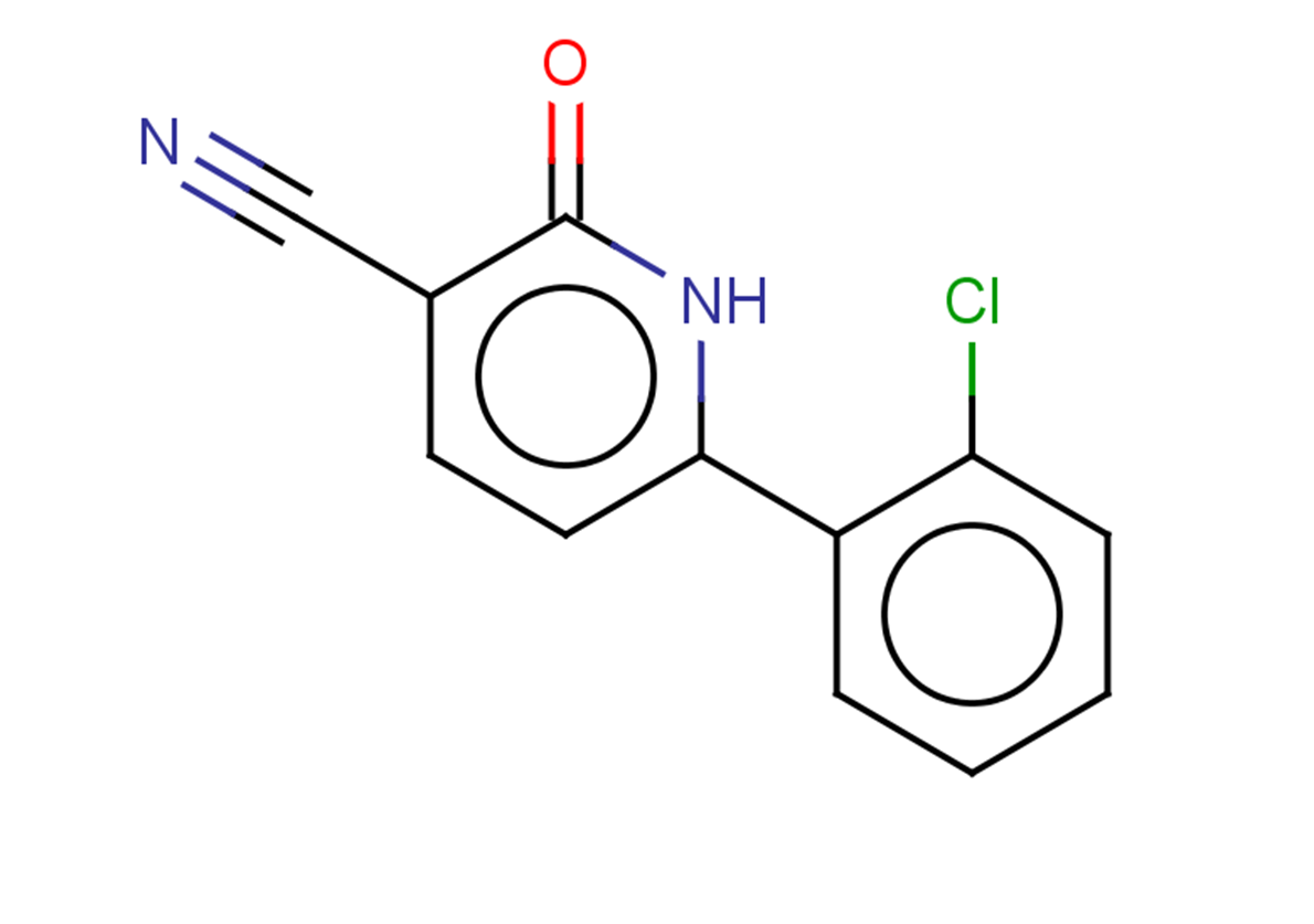 6-(2-chlorophenyl)-2-oxo-1,2-dihydropyridine-3-carbonitrile