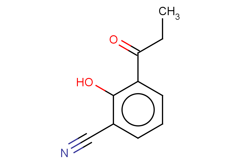 2-hydroxy-3-propionylbenzonitrile