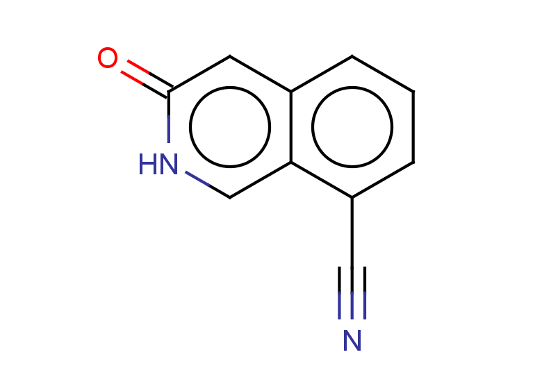 3-oxo-2,3-dihydroisoquinoline-8-carbonitrile