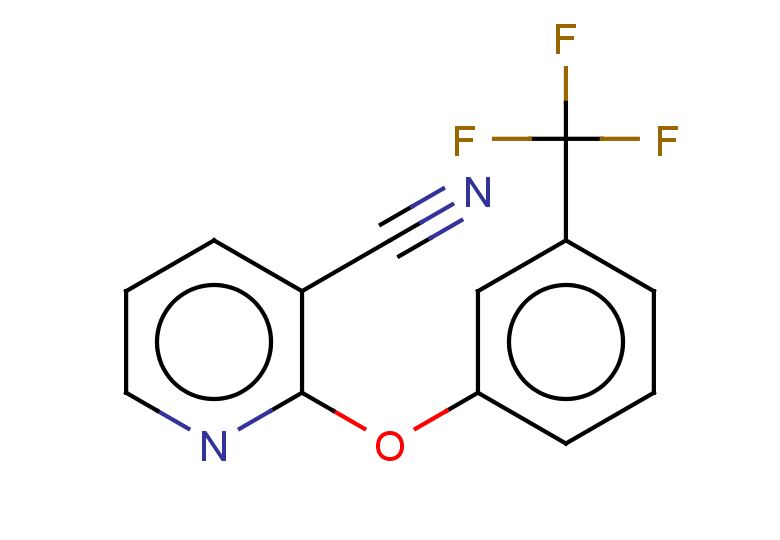 2-[3-(trifluoromethyl)phenoxy]pyridine-3-carbonitrile