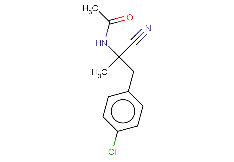 N-{1-[(4-chlorophenyl)methyl]-1-cyanoethyl}acetamide