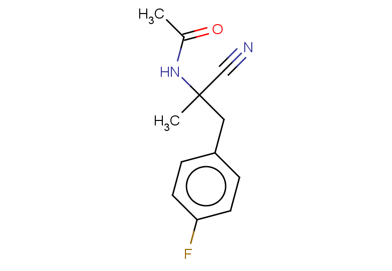N-{1-cyano-1-[(4-fluorophenyl)methyl]ethyl}acetamide