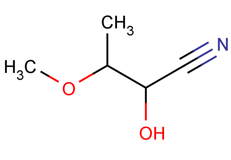 2-hydroxy-3-methoxybutanenitrile