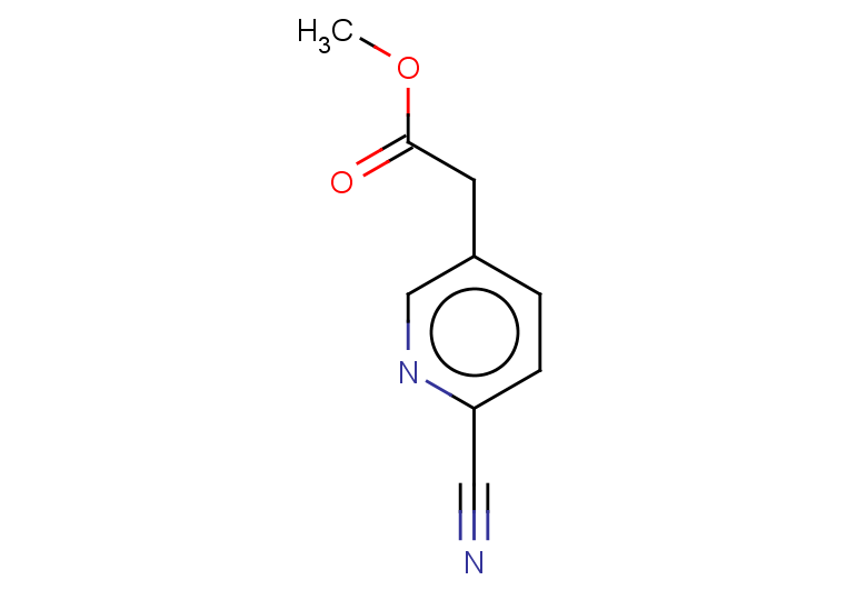 methyl 2-(6-cyanopyridin-3-yl)acetate