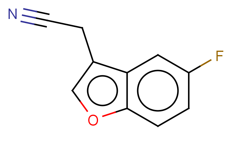 2-(5-fluoro-1-benzofuran-3-yl)acetonitrile