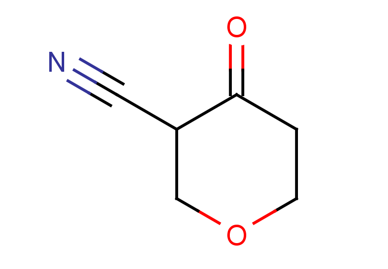 4-oxooxane-3-carbonitrile