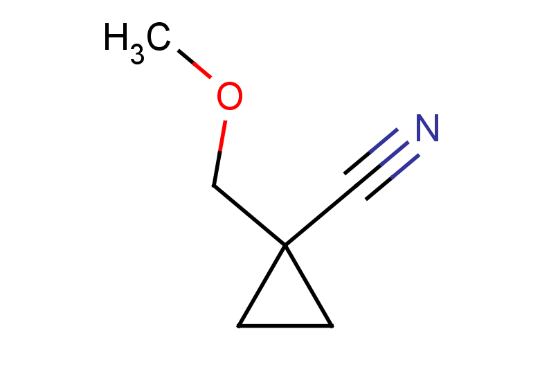 1-(methoxymethyl)cyclopropane-1-carbonitrile