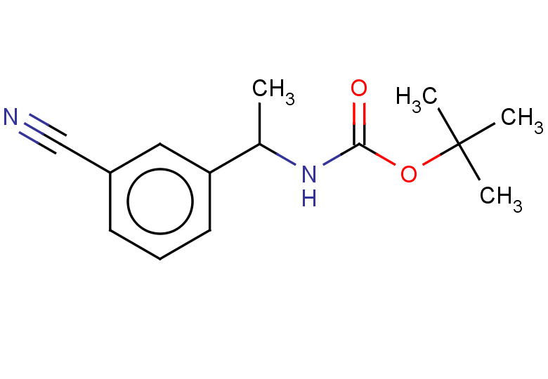 tert-butyl N-[1-(3-cyanophenyl)ethyl]carbamate