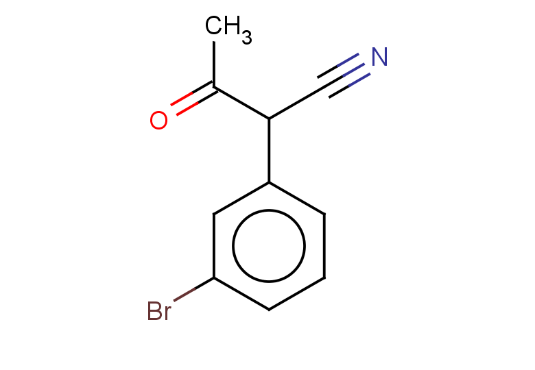 2-(3-bromophenyl)-3-oxobutanenitrile