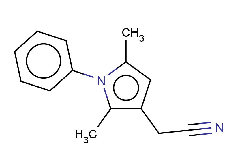 2-(2,5-dimethyl-1-phenyl-1H-pyrrol-3-yl)acetonitrile