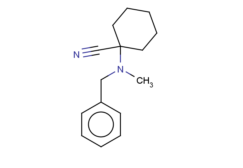 1-[benzyl(methyl)amino]cyclohexane-1-carbonitrile