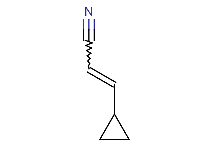 3-cyclopropylprop-2-enenitrile