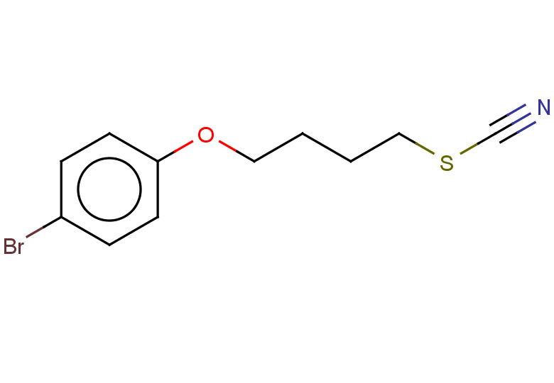([4-(4-bromophenoxy)butyl]sulfanyl)formonitrile