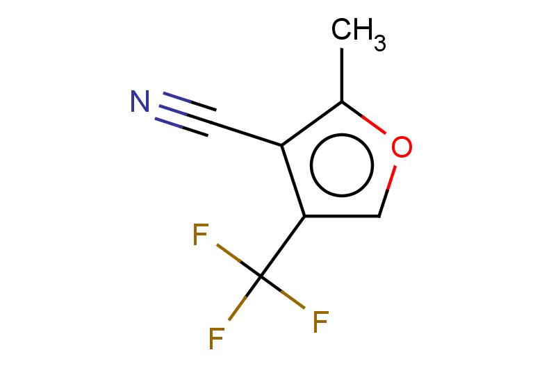 2-methyl-4-(trifluoromethyl)furan-3-carbonitrile