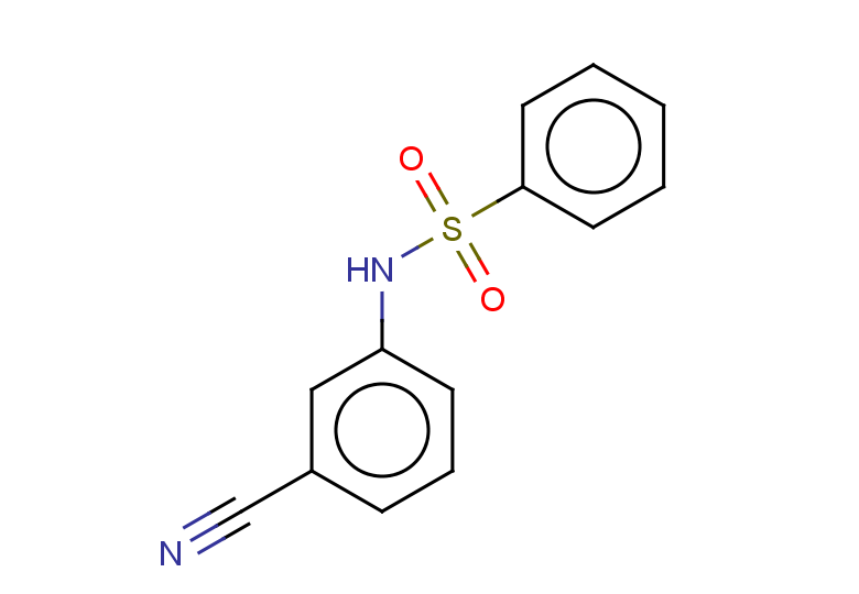 N-(3-cyanophenyl)benzenesulfonamide