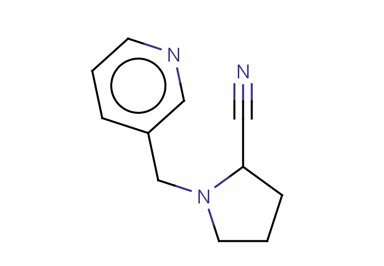 1-(pyridin-3-ylmethyl)pyrrolidine-2-carbonitrile