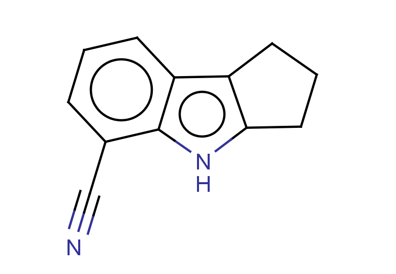 1H,2H,3H,4H-cyclopenta[b]indole-5-carbonitrile