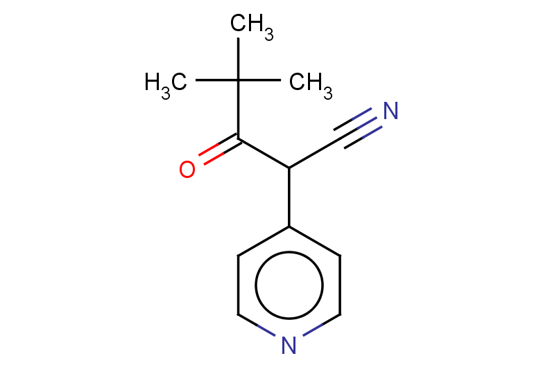 4,4-dimethyl-3-oxo-2-(pyridin-4-yl)pentanenitrile