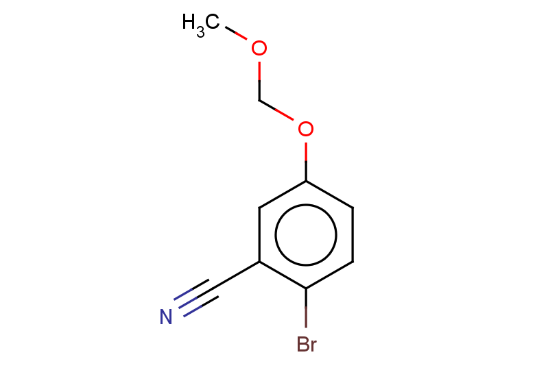 2-bromo-5-(methoxymethoxy)benzonitrile
