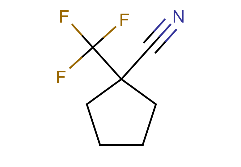 1-(trifluoromethyl)cyclopentane-1-carbonitrile