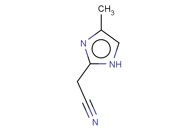 2-(4-methyl-1H-imidazol-2-yl)acetonitrile