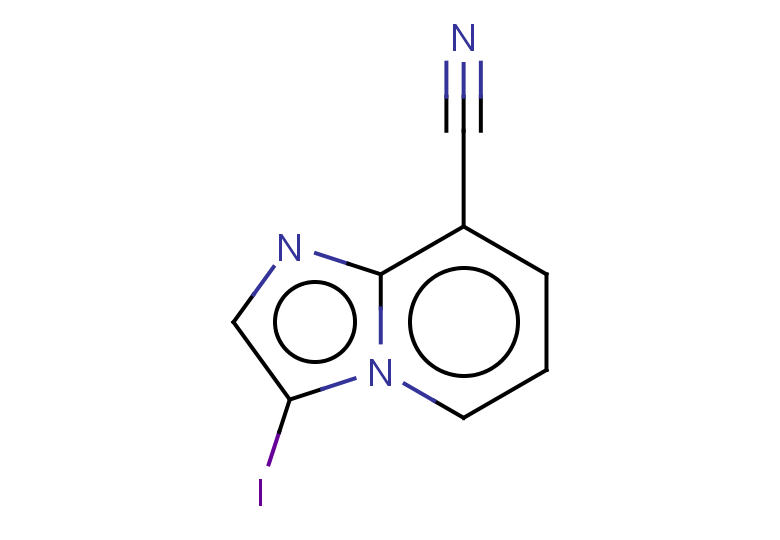 3-iodoimidazo[1,2-a]pyridine-8-carbonitrile