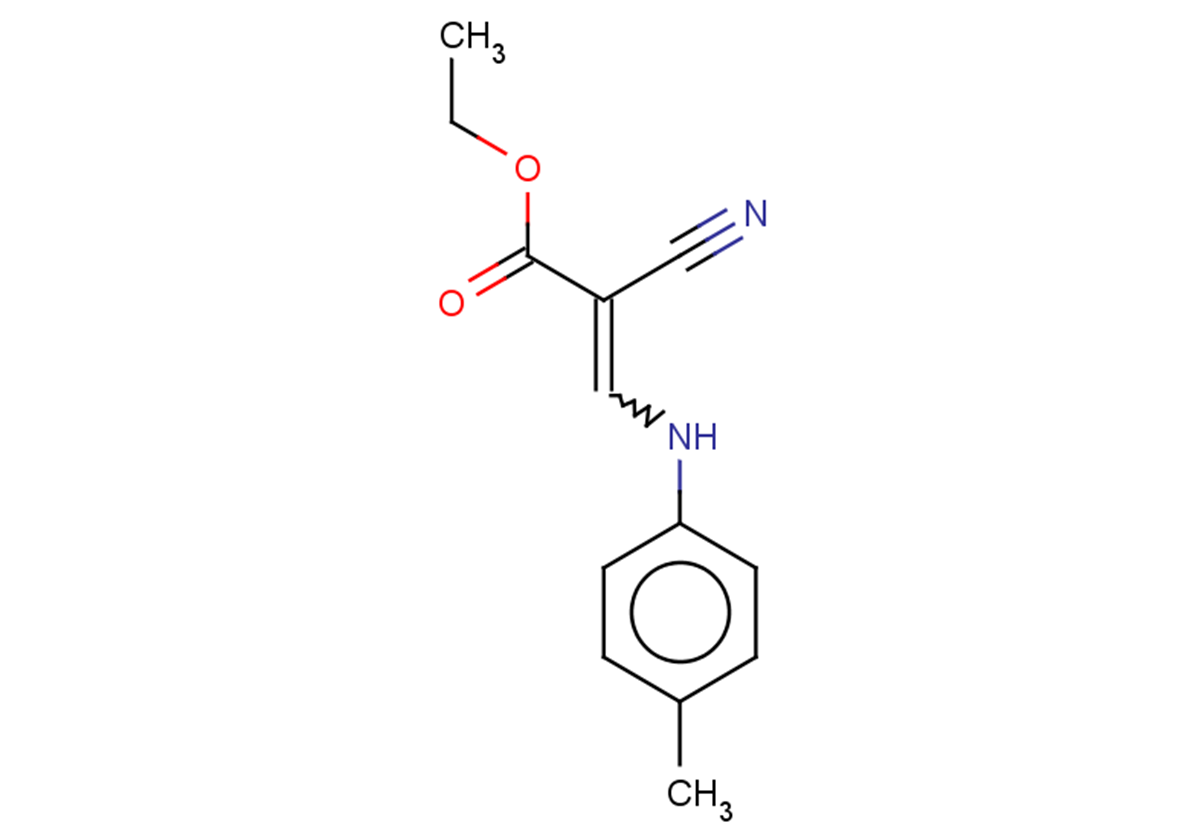ethyl 2-cyano-3-[(4-methylphenyl)amino]prop-2-enoate