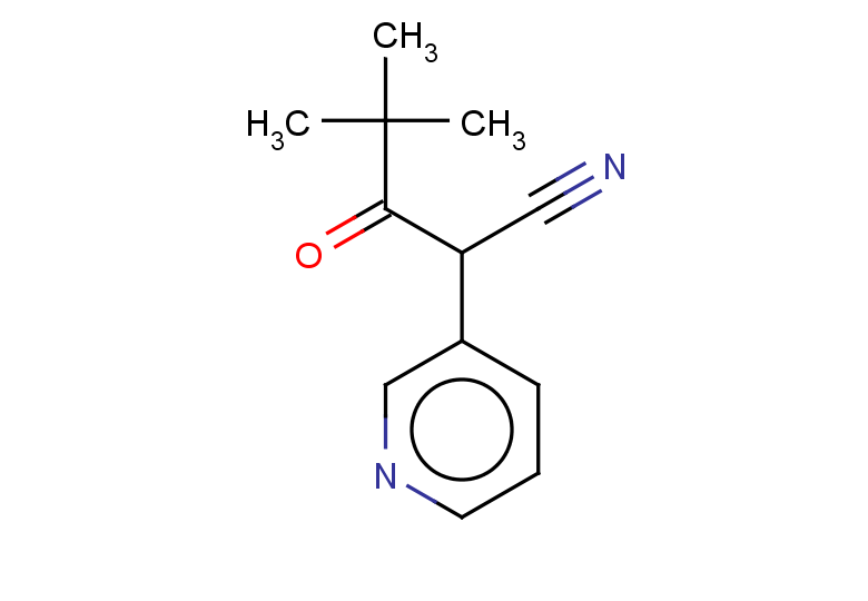 4,4-dimethyl-3-oxo-2-(pyridin-3-yl)pentanenitrile