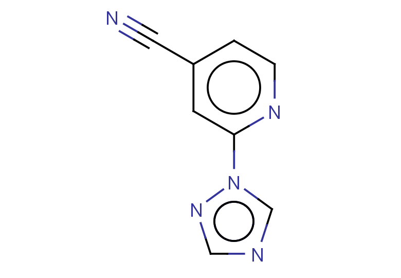 2-(1H-1,2,4-triazol-1-yl)pyridine-4-carbonitrile