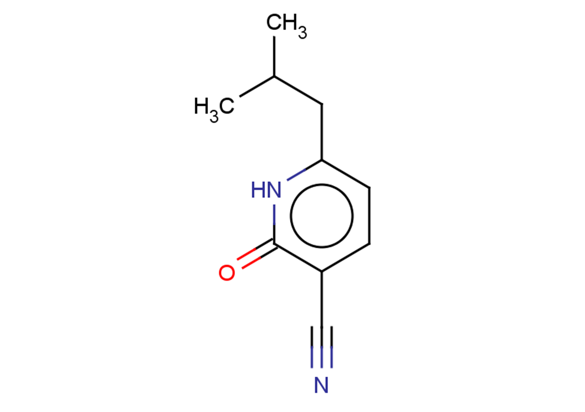 6-(2-methylpropyl)-2-oxo-1,2-dihydropyridine-3-carbonitrile