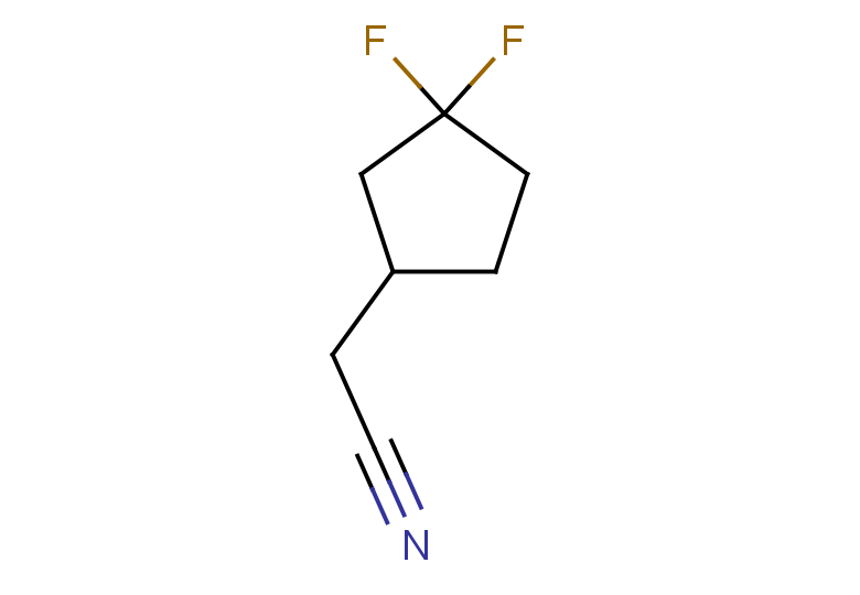 2-(3,3-difluorocyclopentyl)acetonitrile