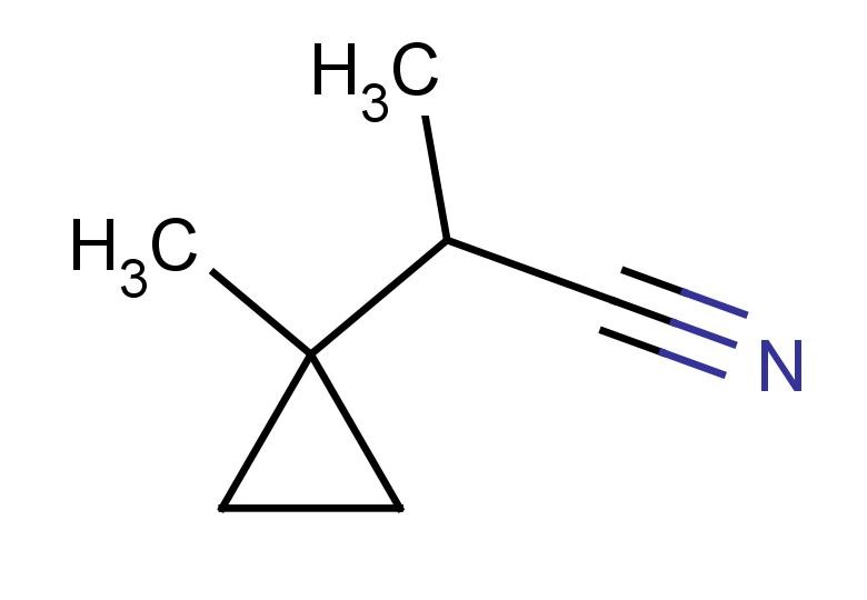 2-(1-methylcyclopropyl)propanenitrile