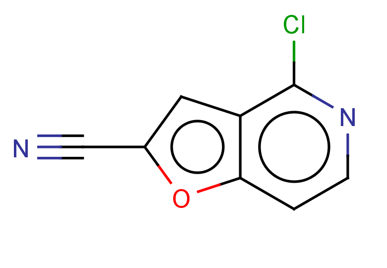 4-chlorofuro[3,2-c]pyridine-2-carbonitrile
