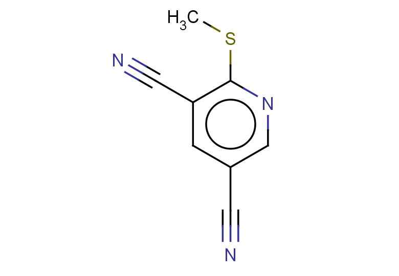 2-(methylsulfanyl)pyridine-3,5-dicarbonitrile