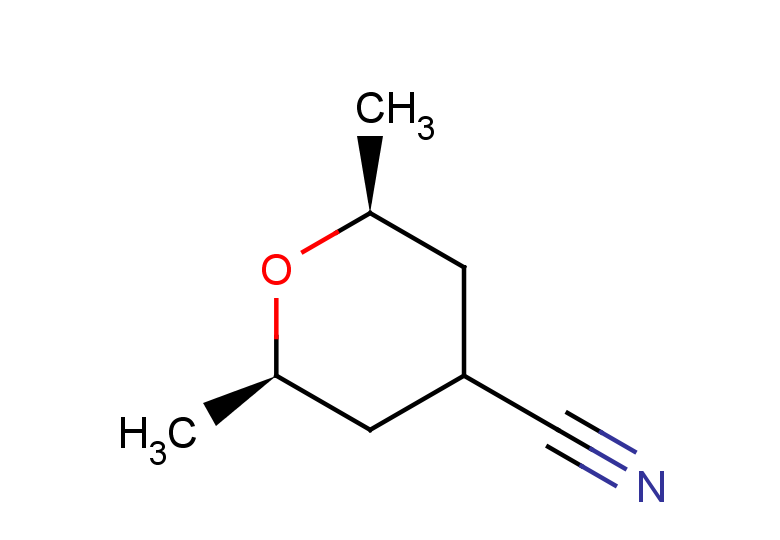 (2R,6S)-2,6-dimethyloxane-4-carbonitrile