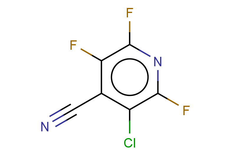 3-chloro-2,5,6-trifluoropyridine-4-carbonitrile