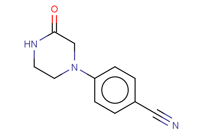 4-(3-oxopiperazin-1-yl)benzonitrile