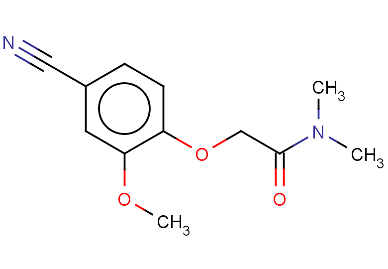 2-(4-cyano-2-methoxyphenoxy)-N,N-dimethylacetamide