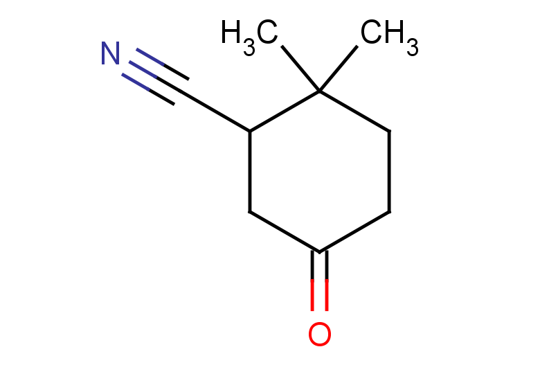 2,2-dimethyl-5-oxocyclohexane-1-carbonitrile