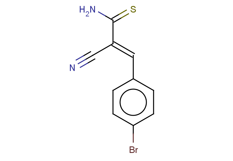 (2E)-3-(4-bromophenyl)-2-cyanoprop-2-enethioamide