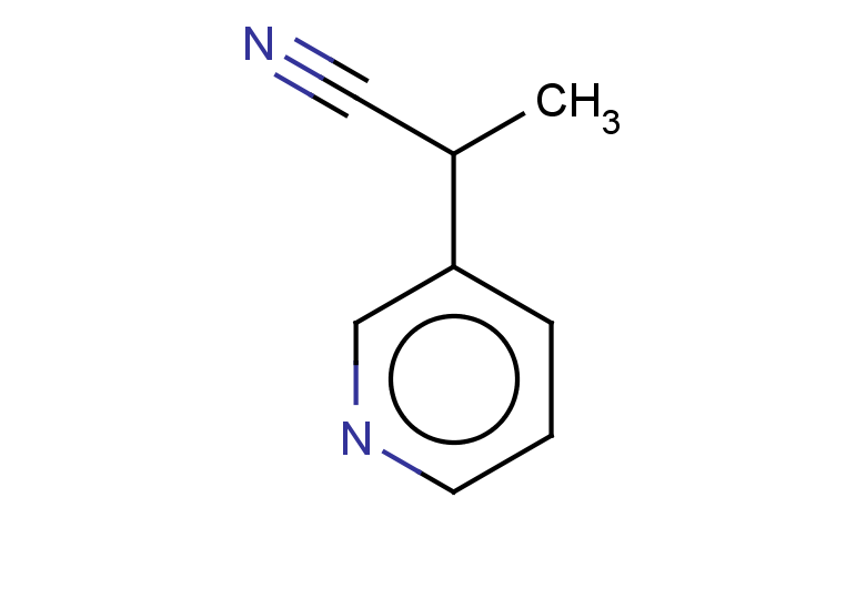 2-(pyridin-3-yl)propanenitrile