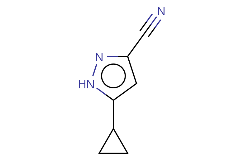 5-cyclopropyl-1H-pyrazole-3-carbonitrile