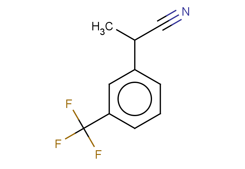 2-[3-(TRIFLUOROMETHYL)PHENYL]PROPANENITRILE