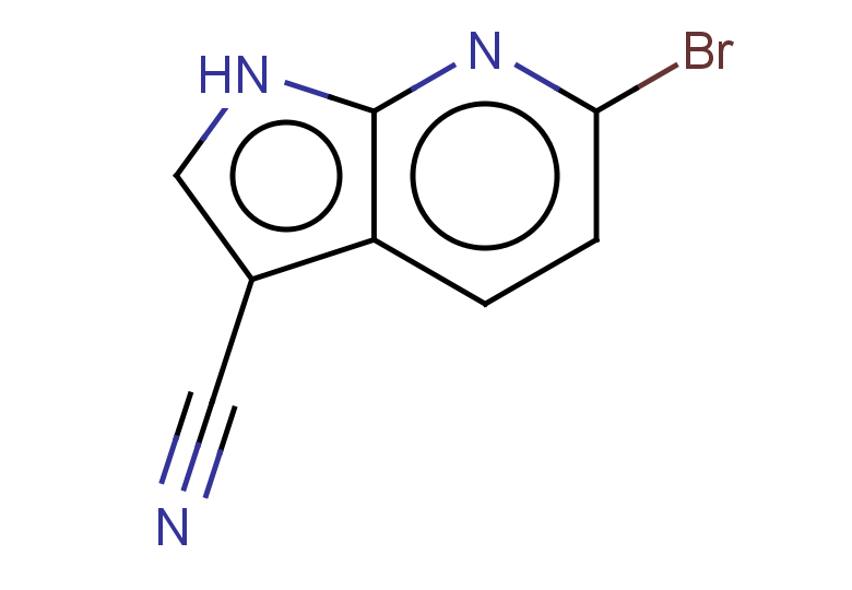 6-bromo-1H-pyrrolo[2,3-b]pyridine-3-carbonitrile