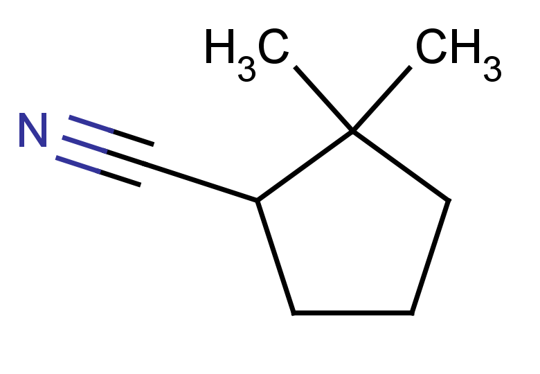 2,2-dimethylcyclopentane-1-carbonitrile